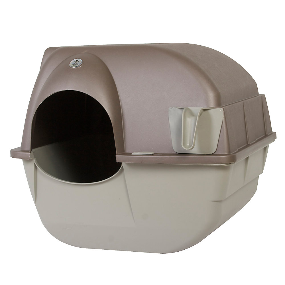 Omega Paw Roll N’ Clean Self Cleaning Cat Litter Box THE TOP PET SHOP